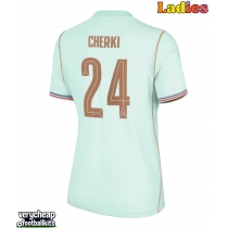 France Rayan Cherki #24 Replica Away Shirt Ladies World Cup 2026 Short Sleeve
